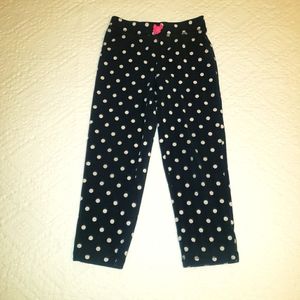 Carter's black & white polka dot leggings, 5